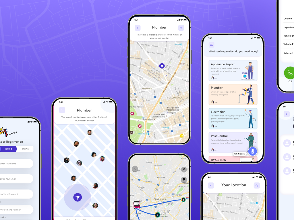 ServiceNow real-time home repair mobile application