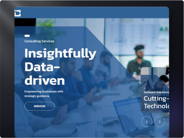 Screenshot of Innovative Insight platform