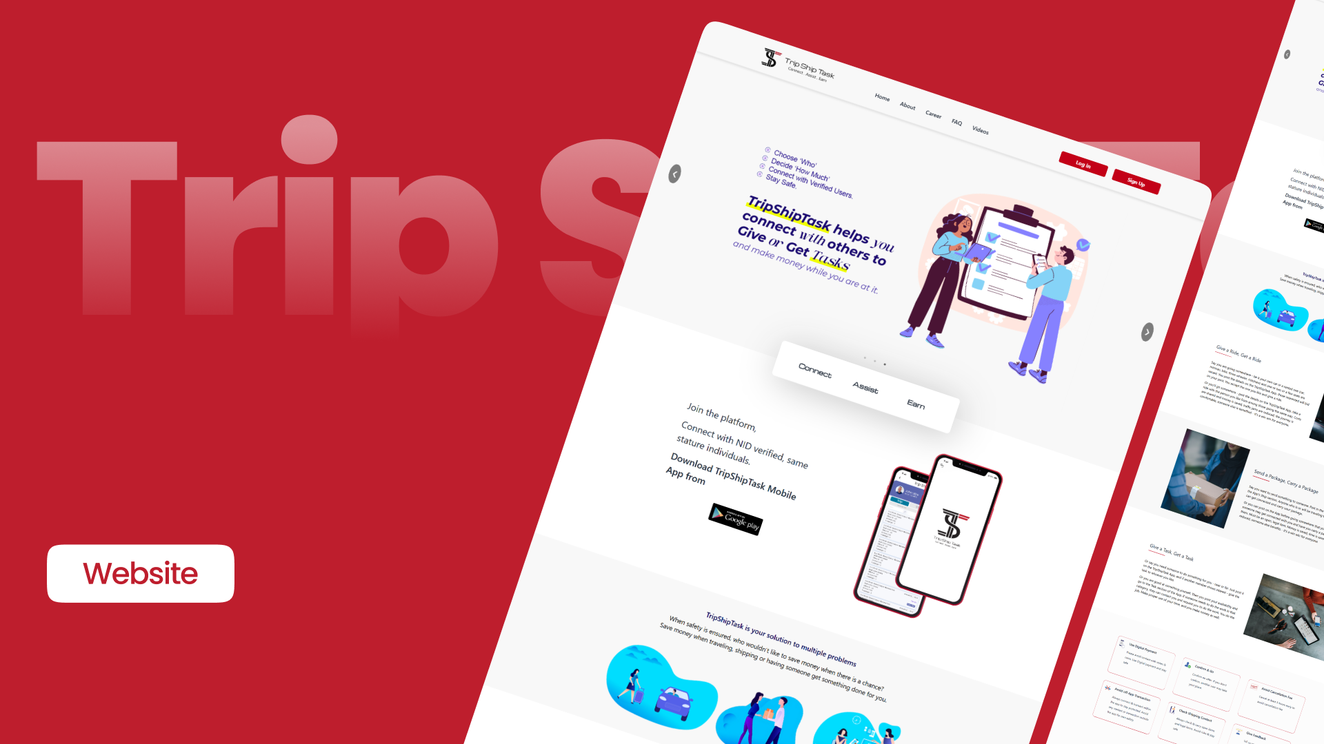 TripShipTask task exchange platform